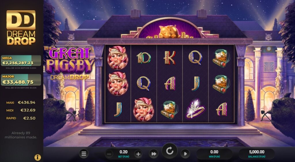 The Great Pigsby Dream Drop relax gaming ufabet36 vip ทางเข้า